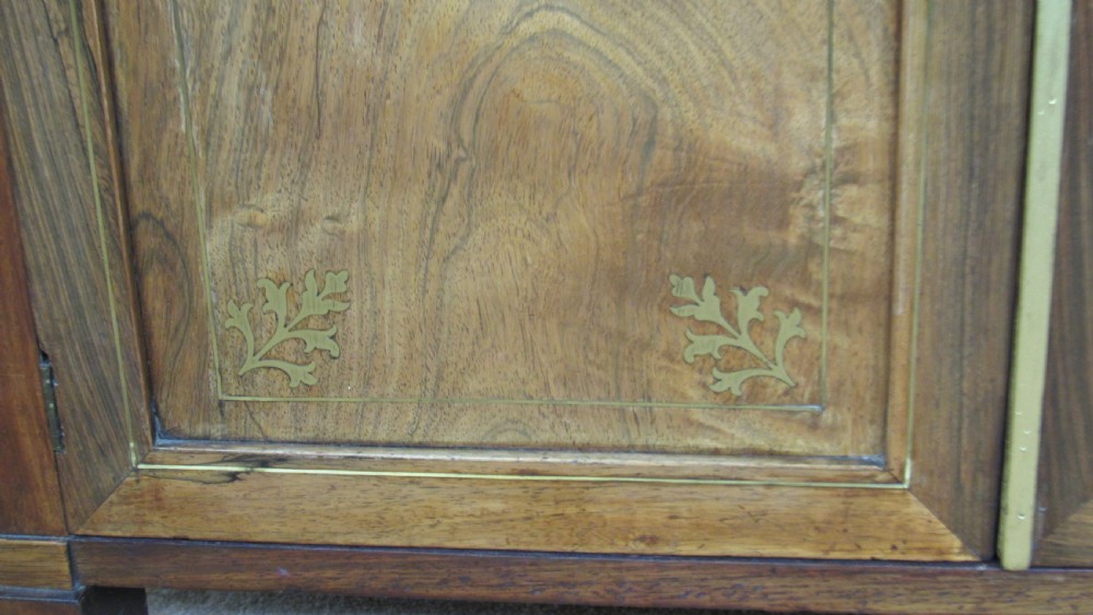 regency small brass chiffonier View VIII