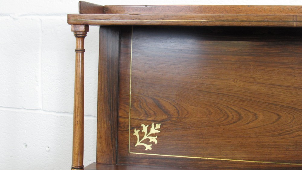 regency small brass chiffonier View IX