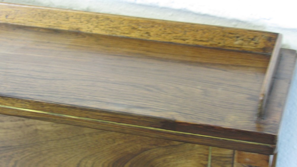 regency small brass chiffonier View XIV