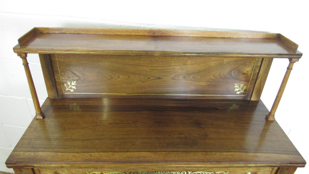 regency small brass chiffonier View XV