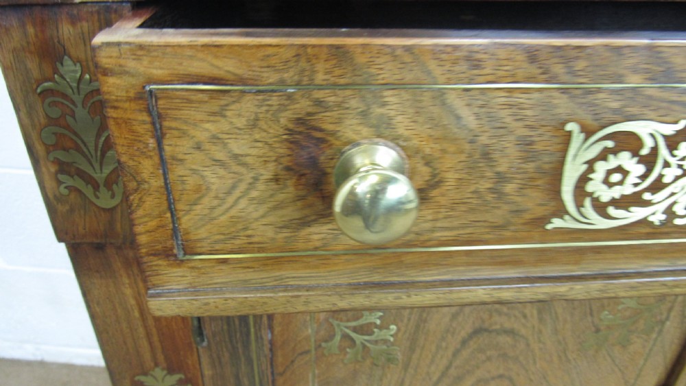 regency small brass chiffonier View XVII