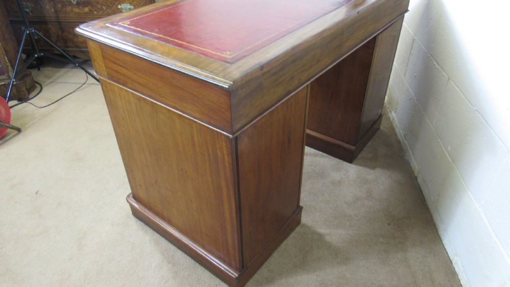 Victorian pedestal desk  View IX