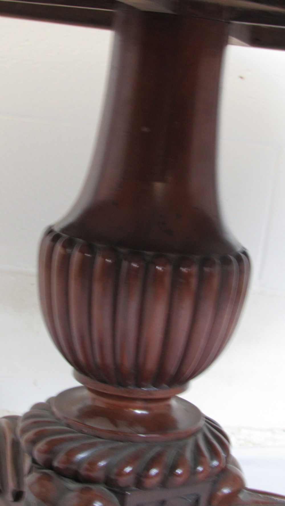 Superb marble topped  walnut centre table  View XXI
