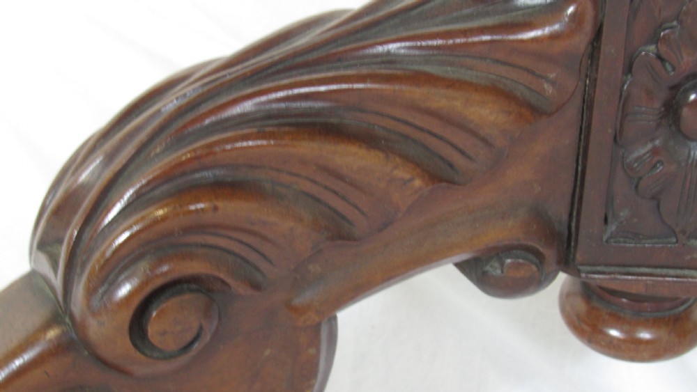 Superb marble topped  walnut centre table  View XXII