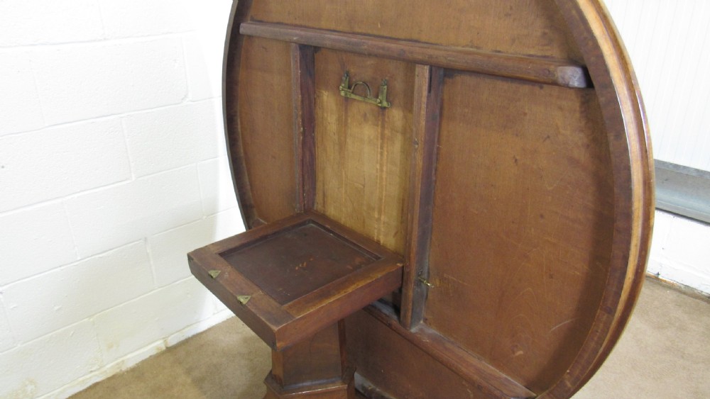 SUPERB MAHOGANY CENTRE TABLE  View IX