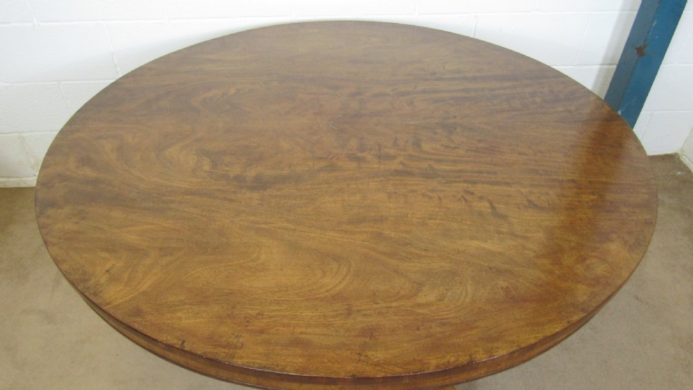 SUPERB MAHOGANY CENTRE TABLE  View XIV