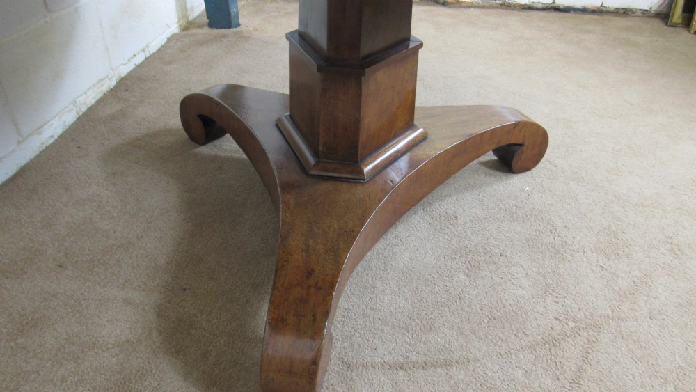 SUPERB MAHOGANY CENTRE TABLE  View XVII