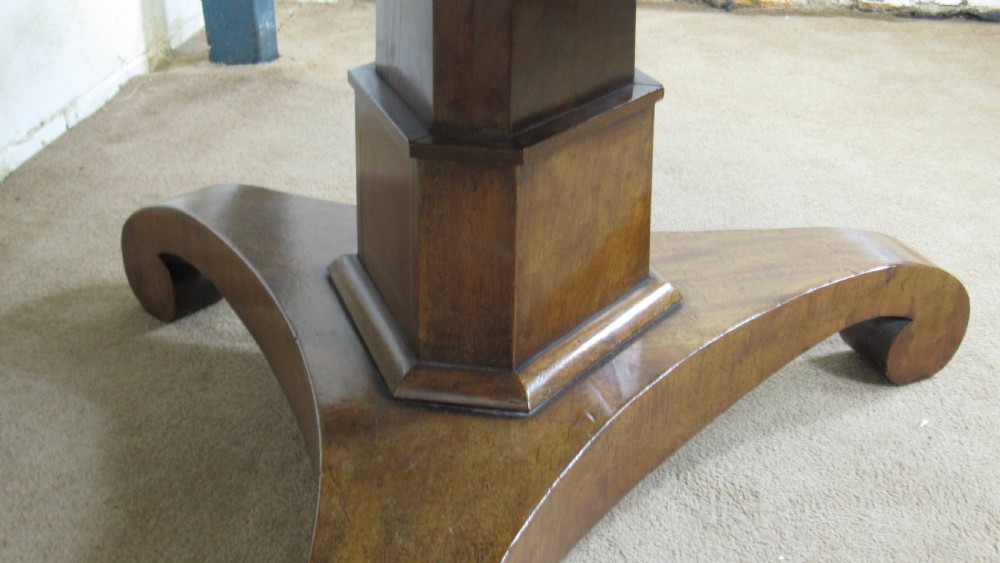 SUPERB MAHOGANY CENTRE TABLE  View XVIII