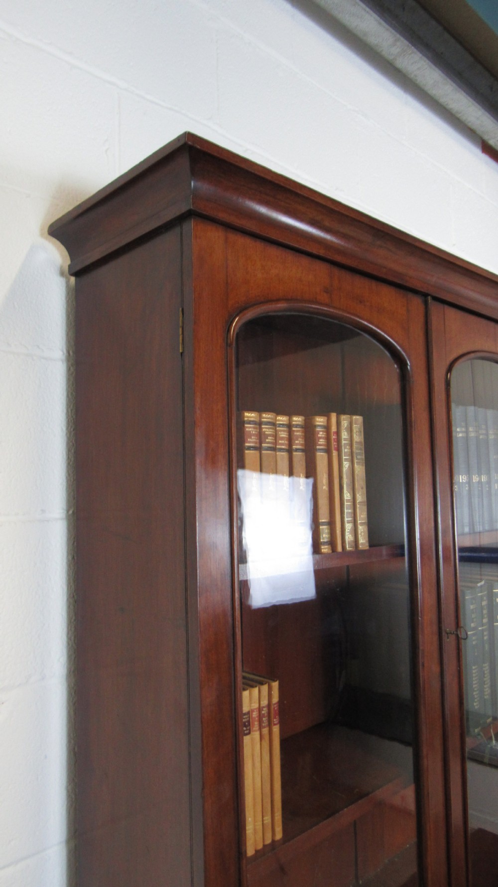 Mahogany secretaire bookcase  View XI
