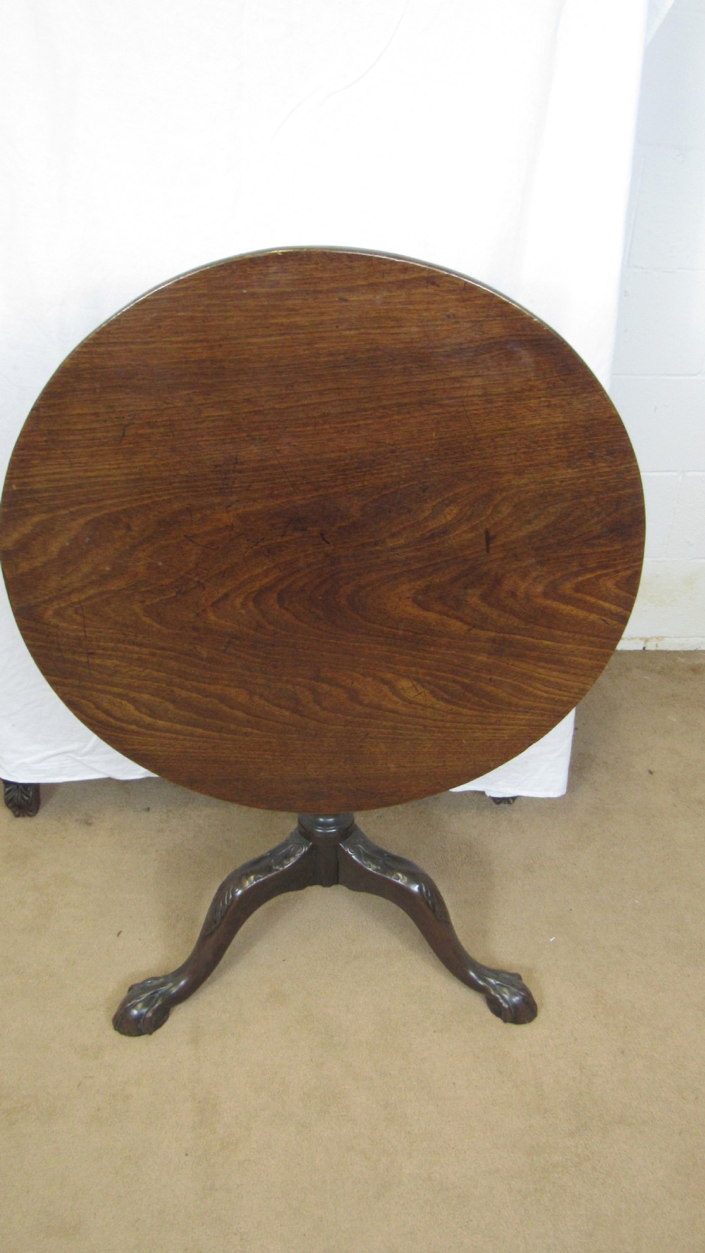 Irish Georgian circular table 