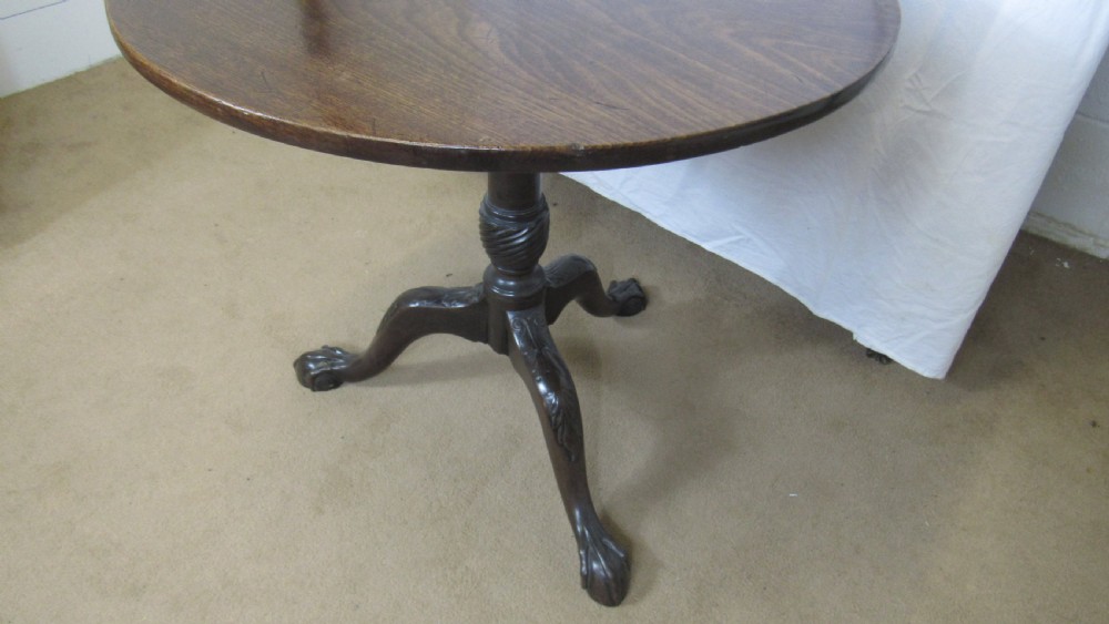 Irish Georgian circular table  View IX
