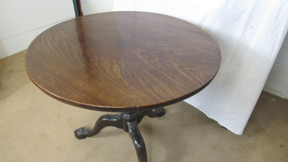Irish Georgian circular table  View X