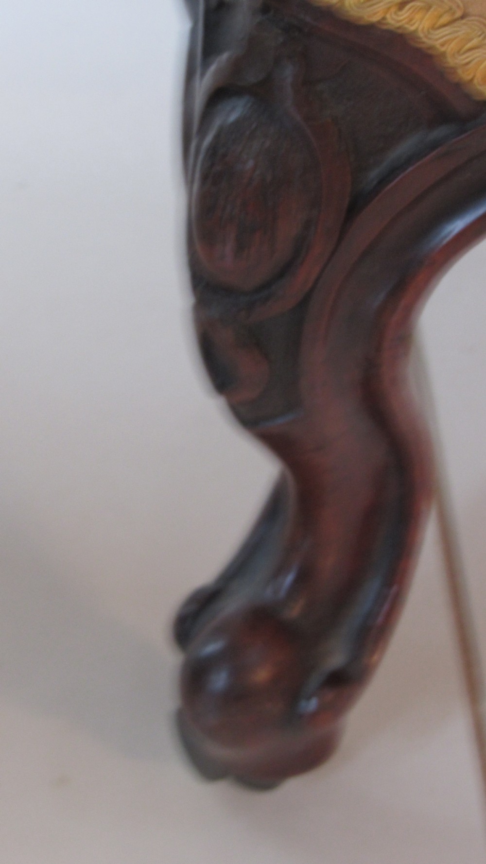 Walnut victorian lounge chair View XIV