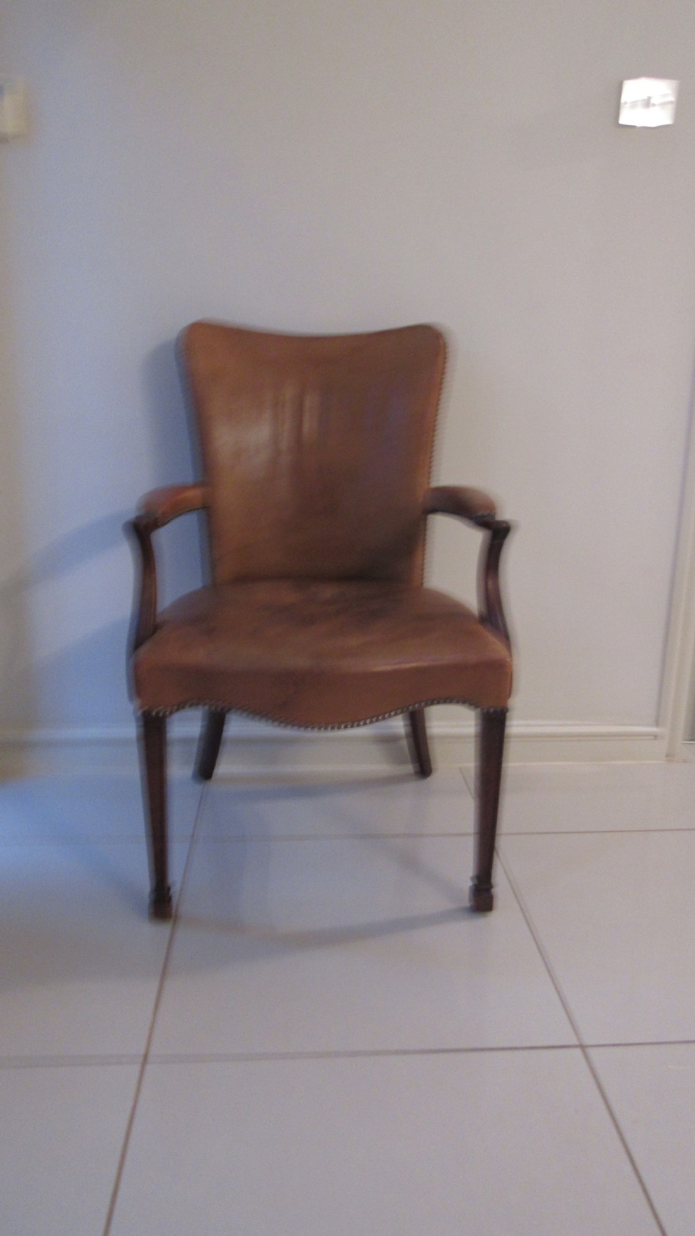 superb leather desk chair  View II