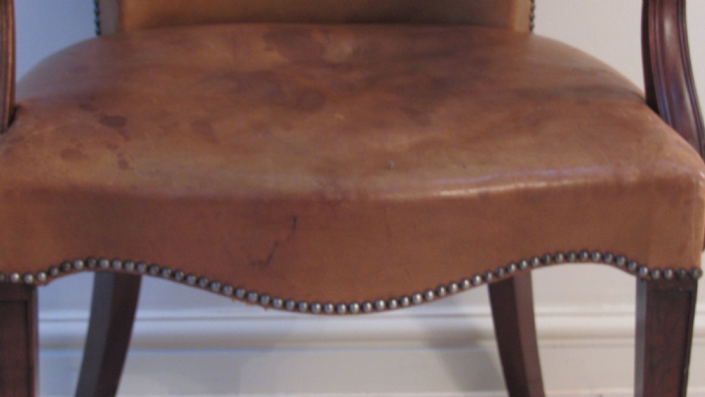 superb leather desk chair  View III