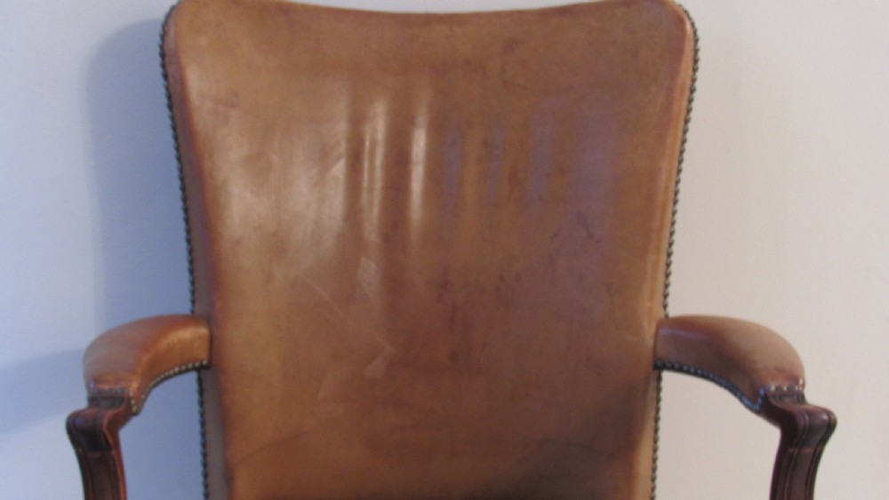 superb leather desk chair  View IV