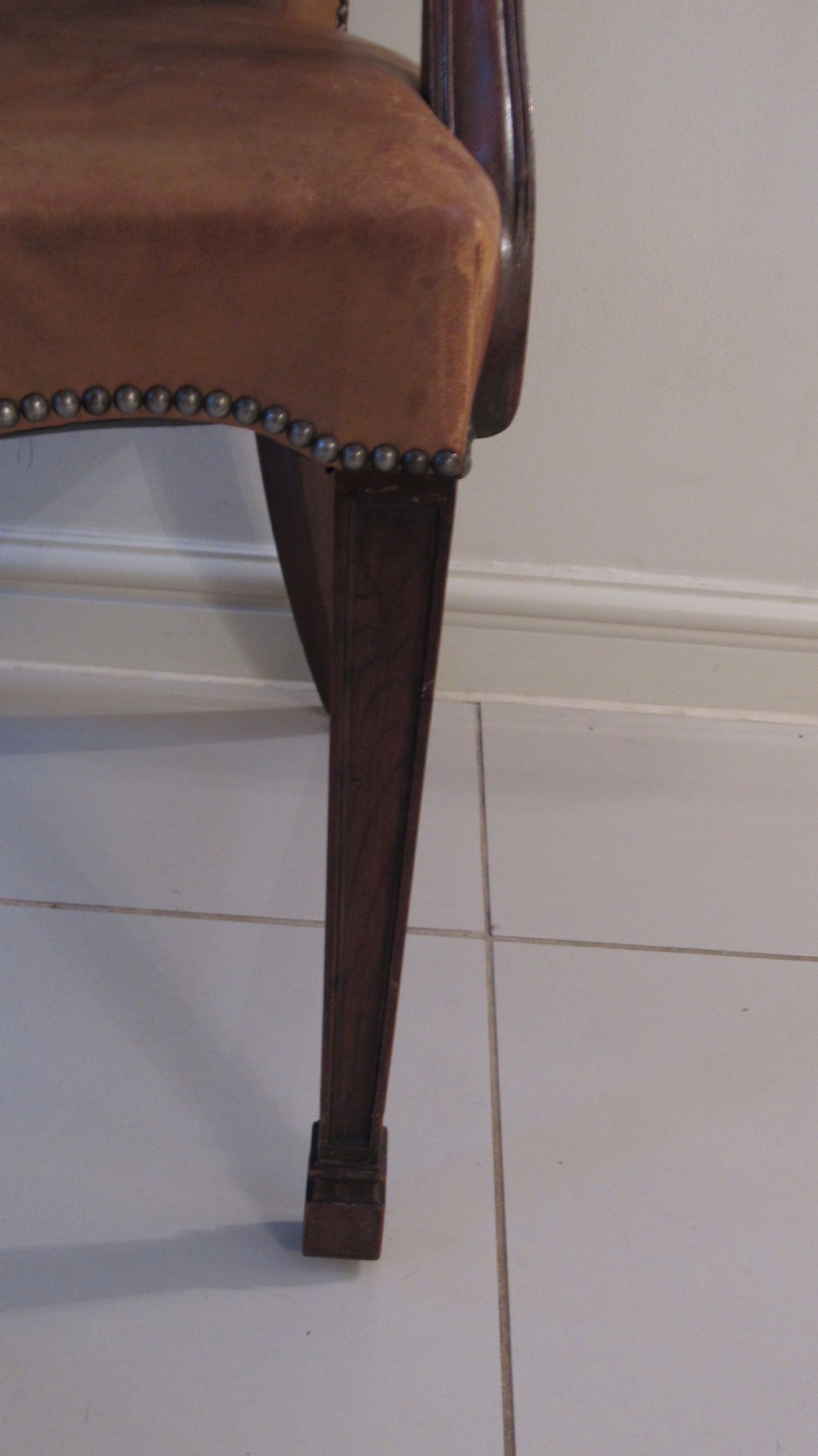 superb leather desk chair  View V