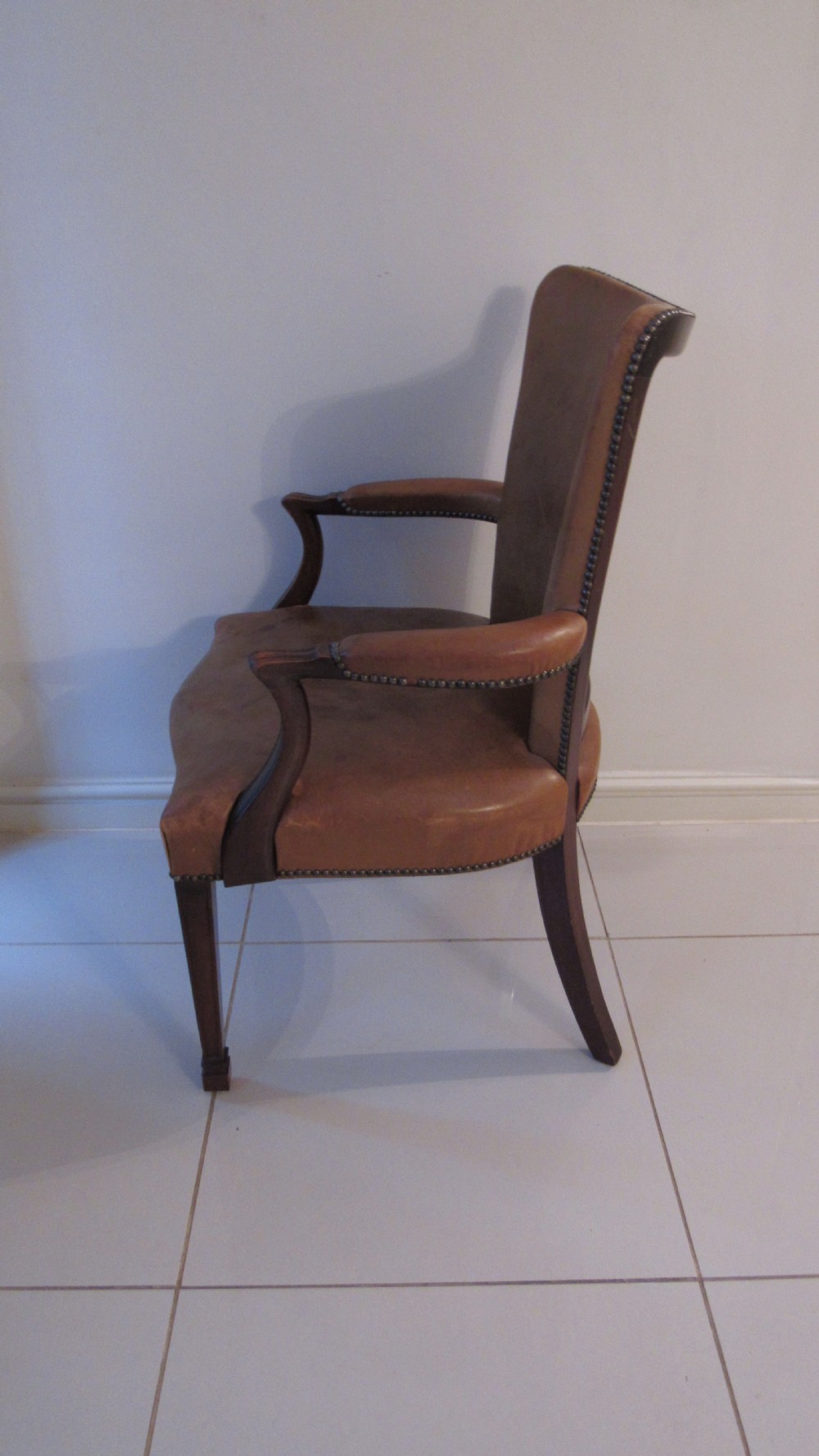 superb leather desk chair  View VIII