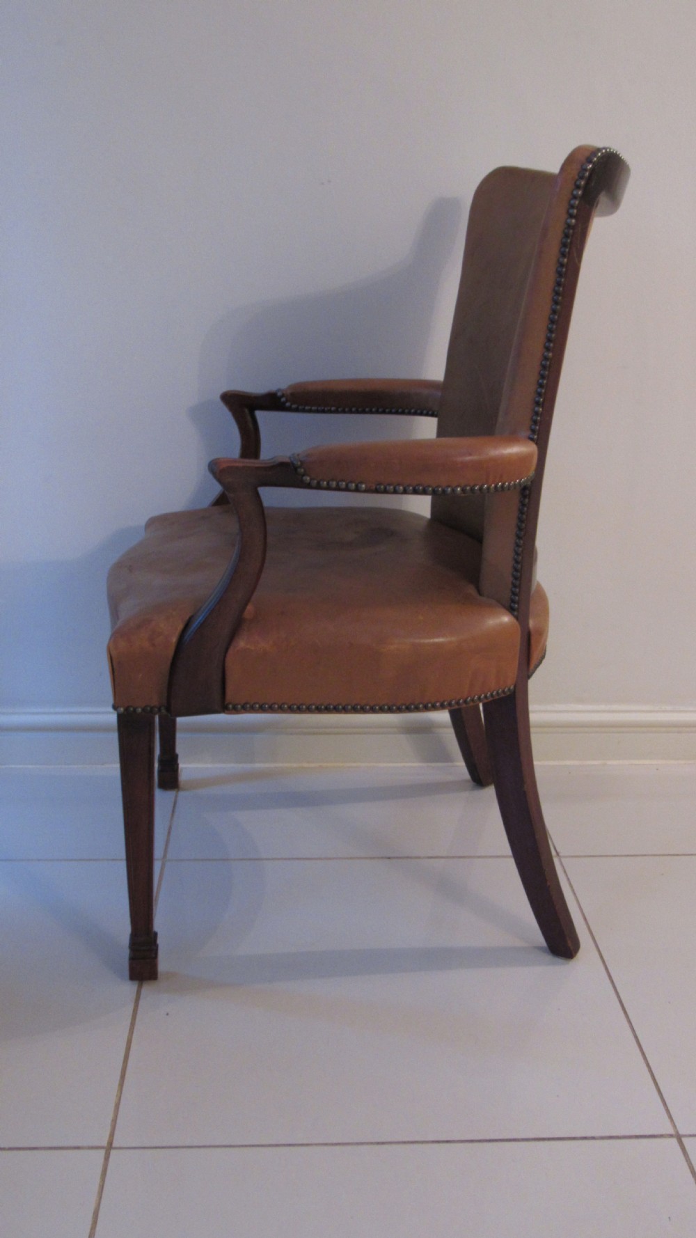 superb leather desk chair  View IX