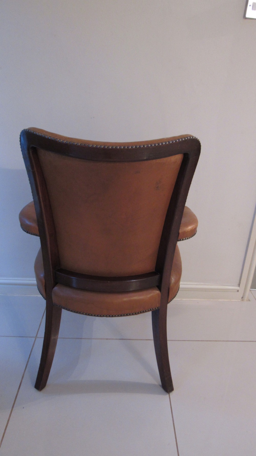 superb leather desk chair  View XIV