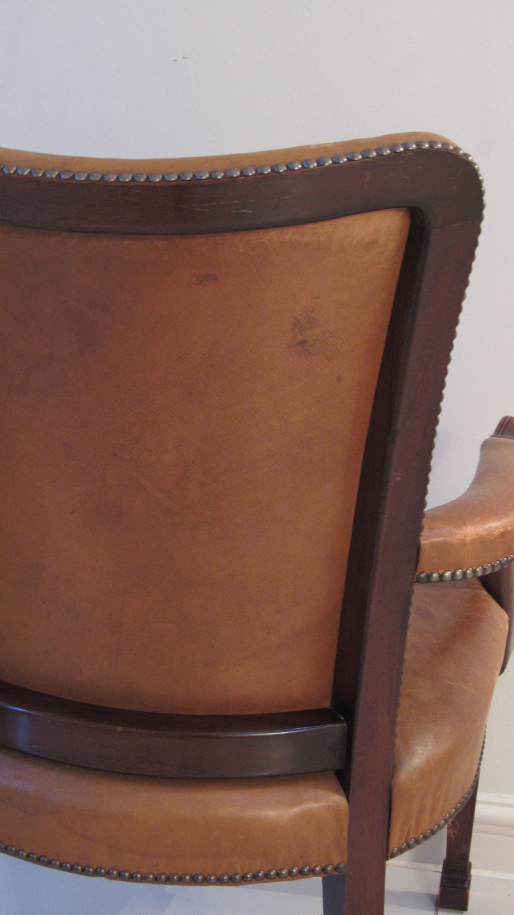 superb leather desk chair  View XV