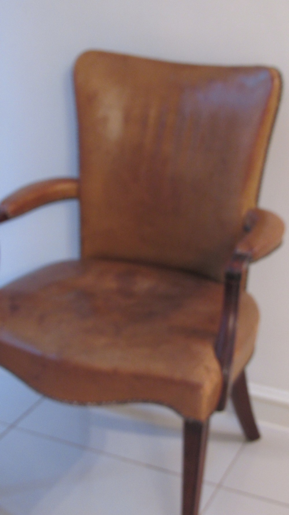 superb leather desk chair  View XXI
