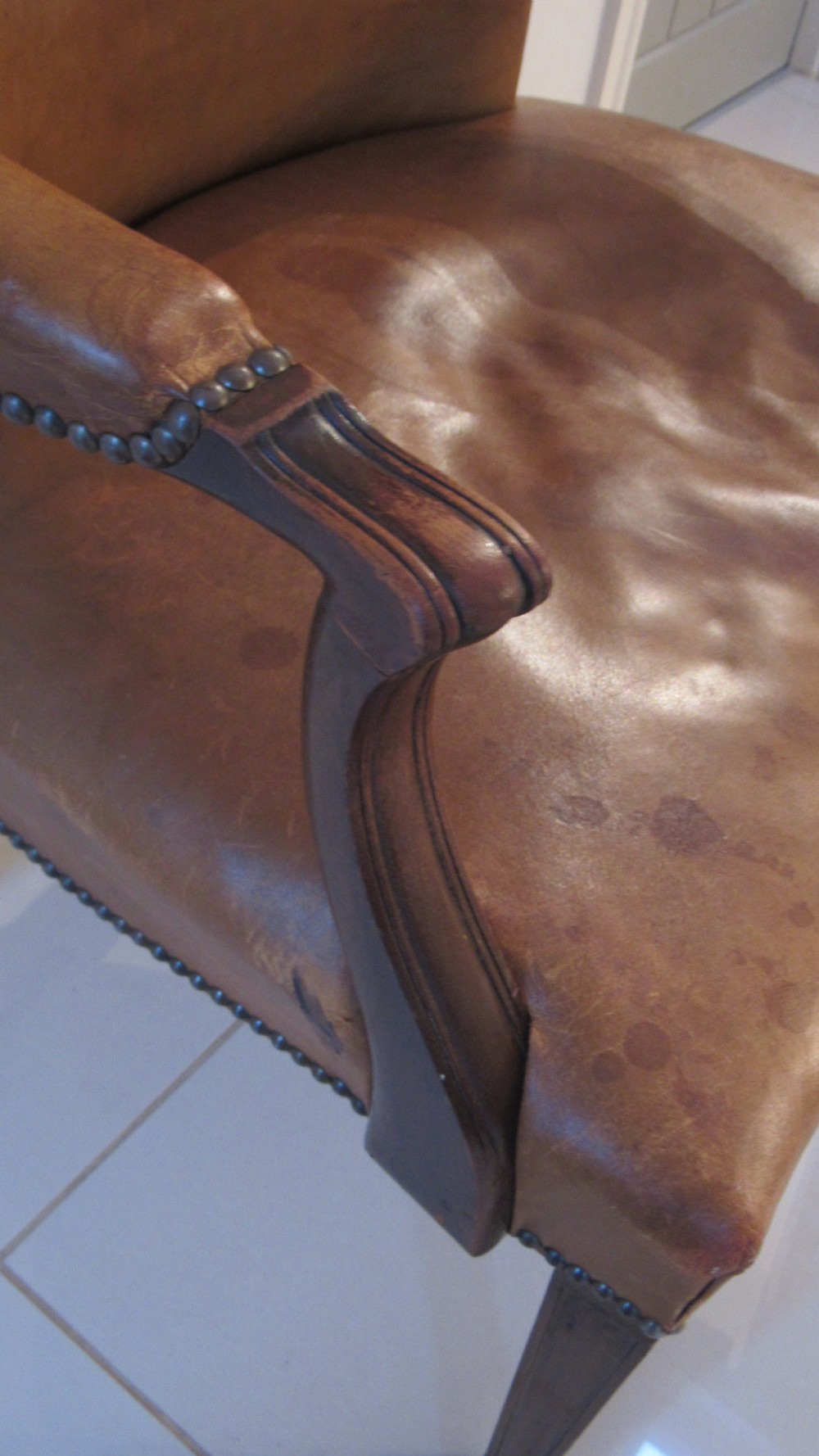 superb leather desk chair  View XXIII