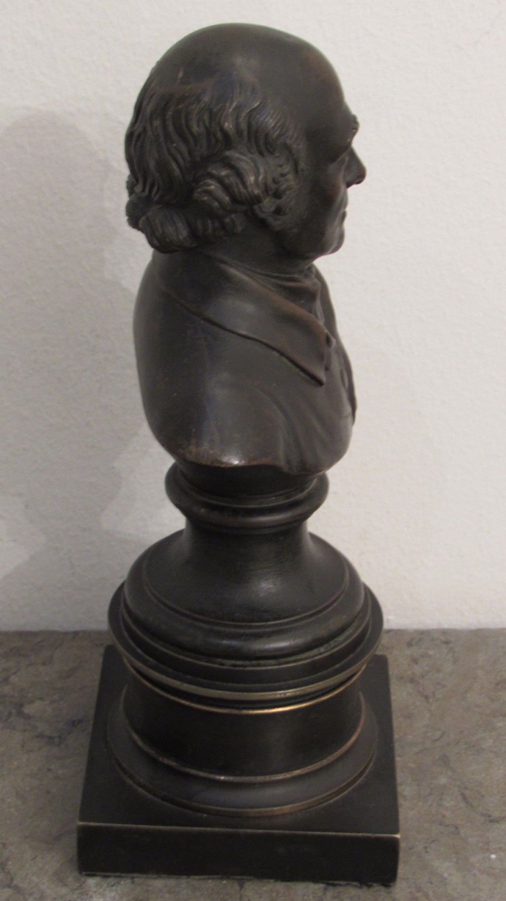 19thc bronze bust  View VII