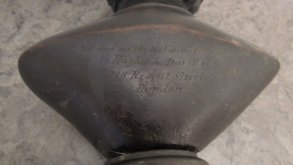 19thc bronze bust  View XII