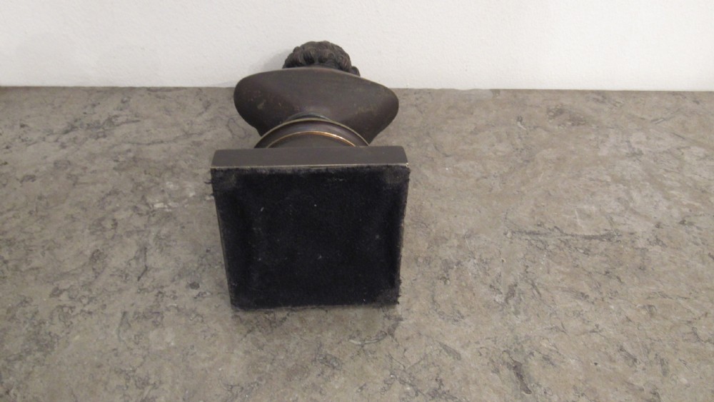 19thc bronze bust  View XIII