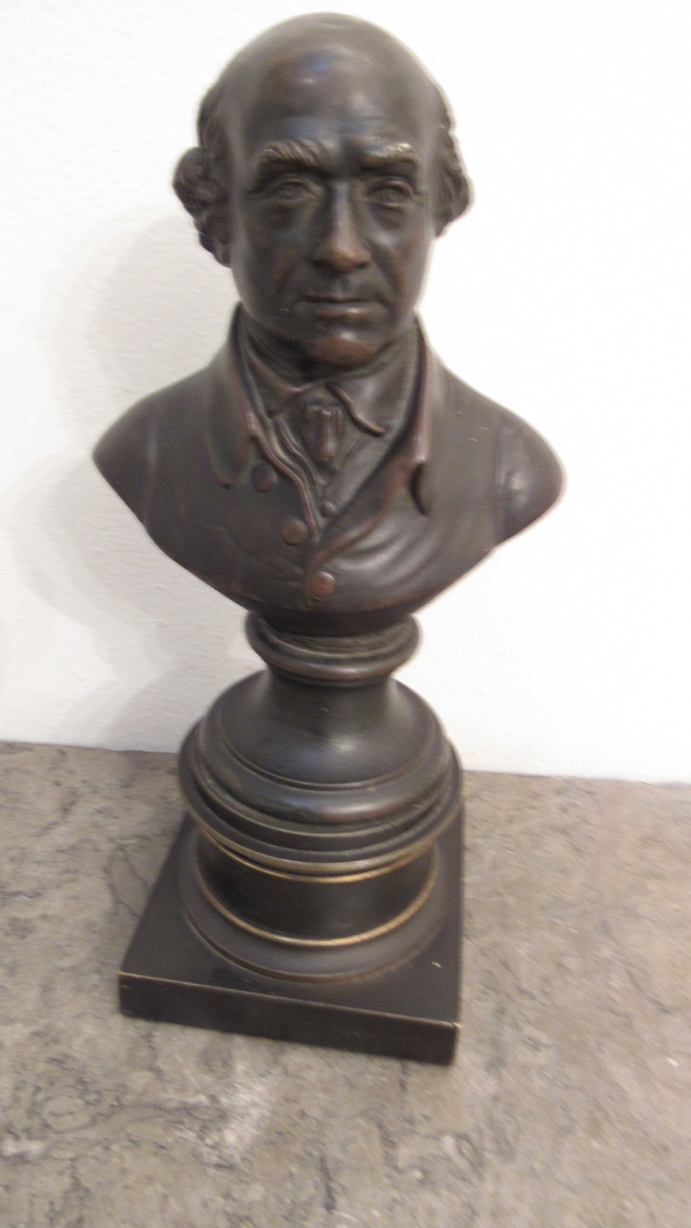 19thc bronze bust  View XV