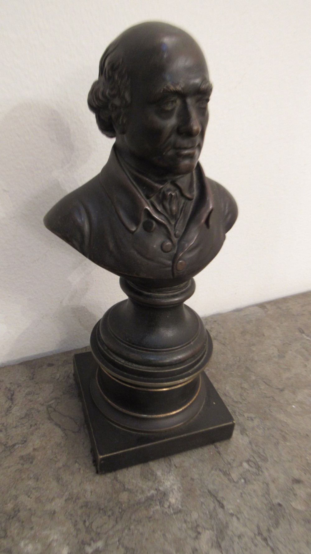 19thc bronze bust  View XVII