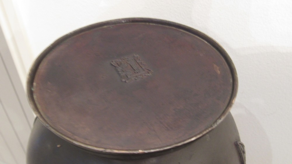 Pair Japanese bronze vases  View XV