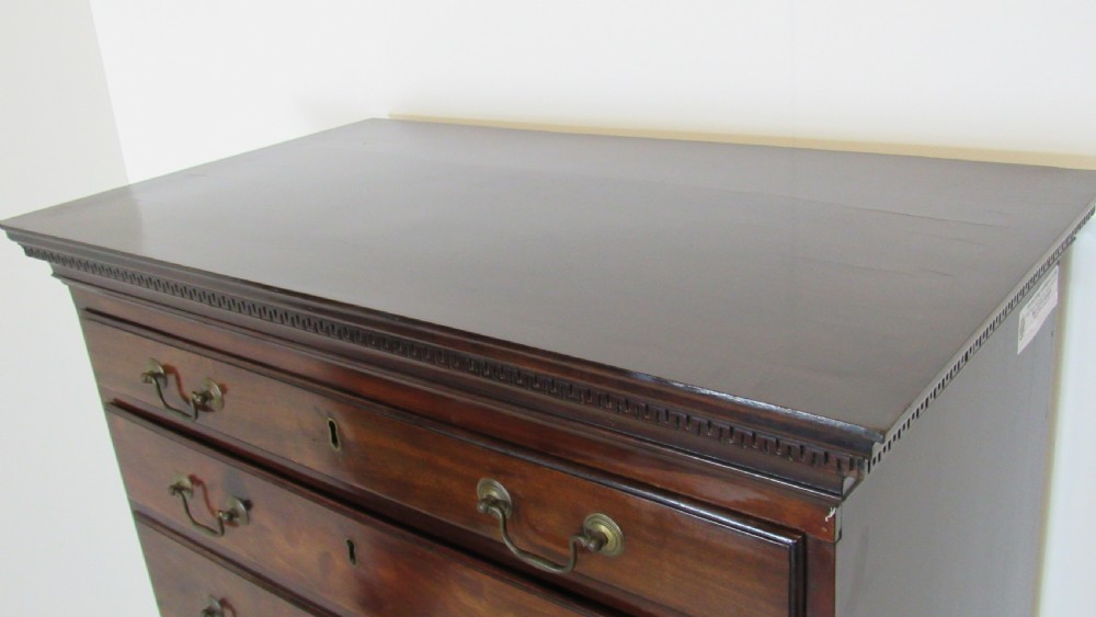 Rare irish secretaire georgian chest  View V