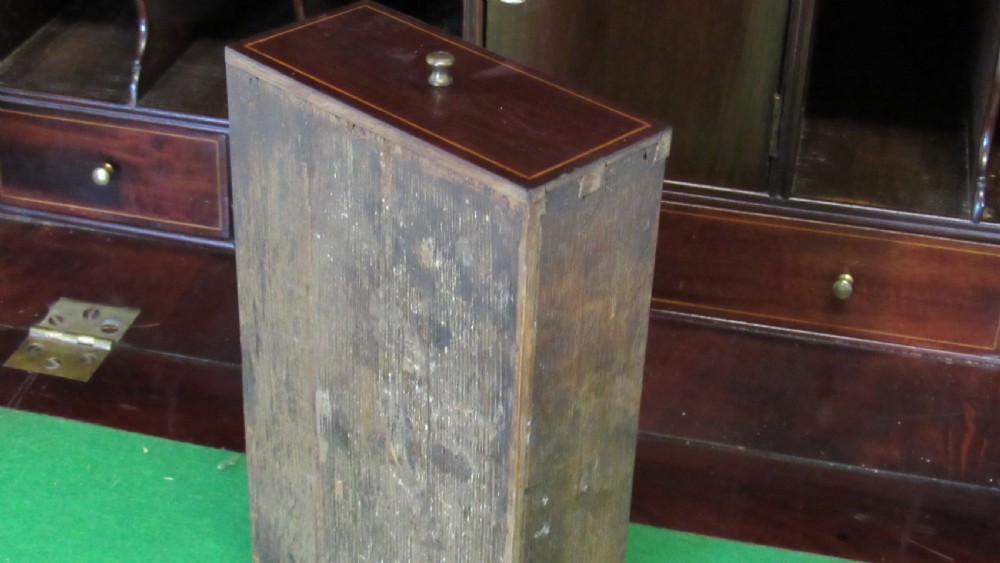 Rare irish secretaire georgian chest  View IX