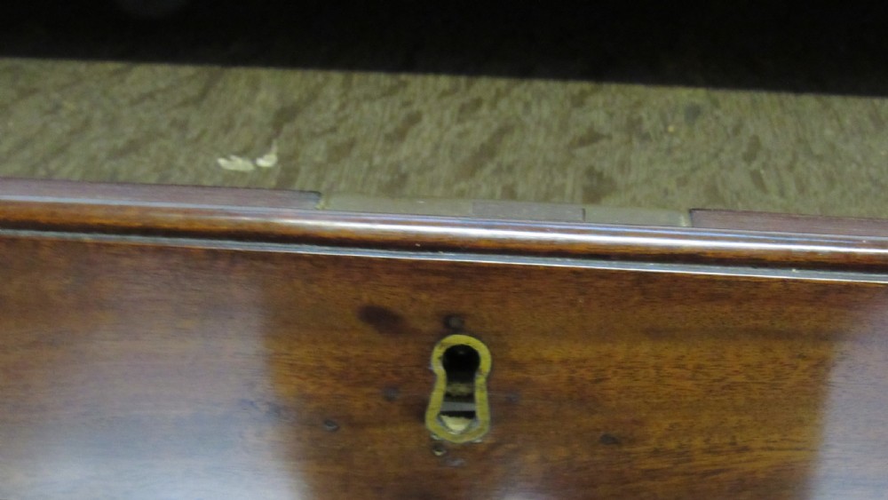 Rare irish secretaire georgian chest  View X