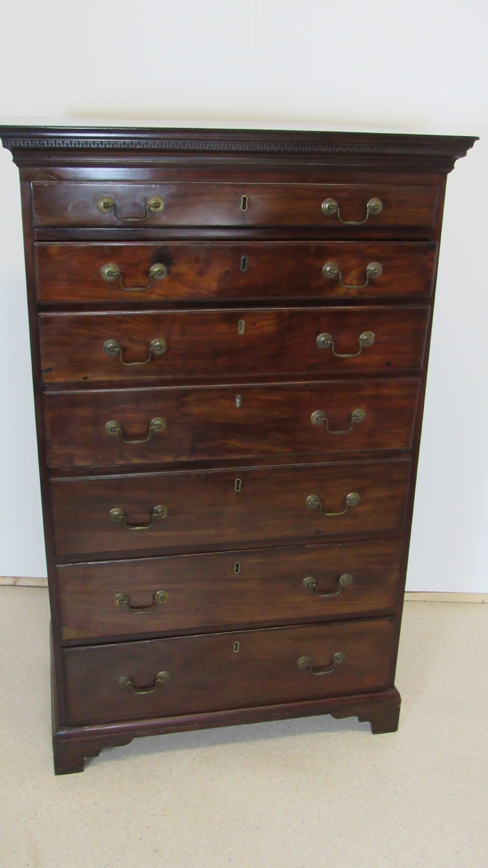 Rare irish secretaire georgian chest  View XIII