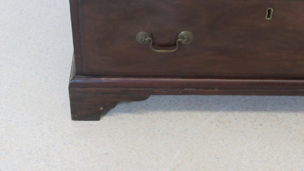 Rare irish secretaire georgian chest  View XVI