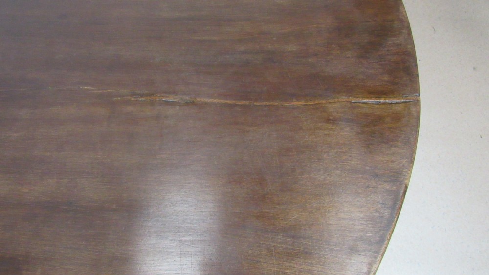 Georgian mahogany snap top table  View XII