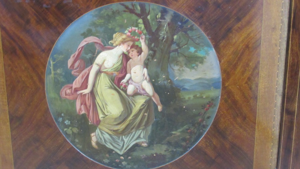 Superb mahogany painted cabinet View IV