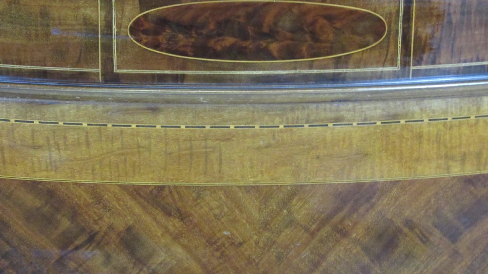 Superb mahogany painted cabinet View V