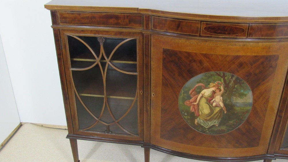Superb mahogany painted cabinet View VII