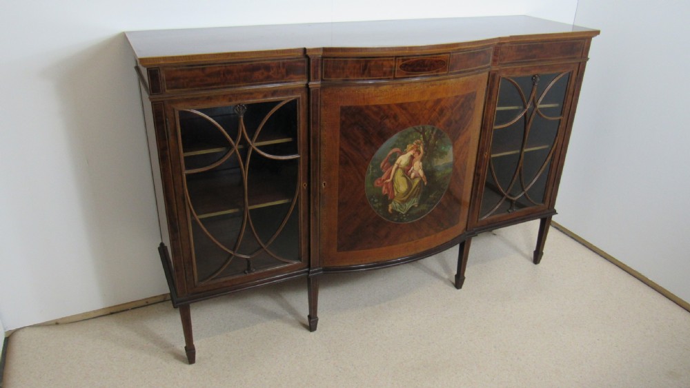 Superb mahogany painted cabinet View XI