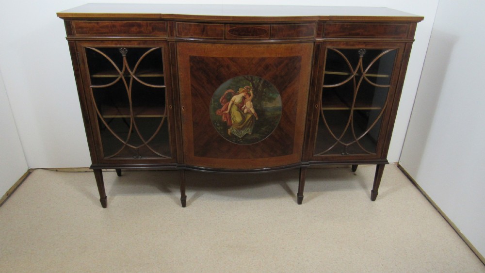 Superb mahogany painted cabinet View XVI