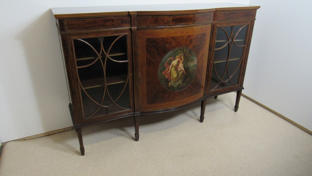 Superb mahogany painted cabinet View XIX