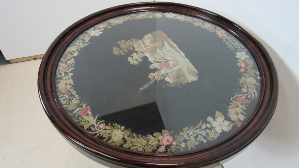 Beautiful victorian wine table  View XIII