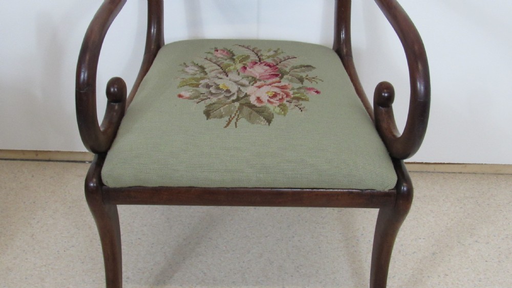 Lovely pair of regency carver chairs  View XIV