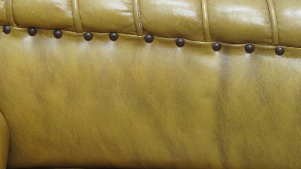 Victorian leather chaise lounge View XI