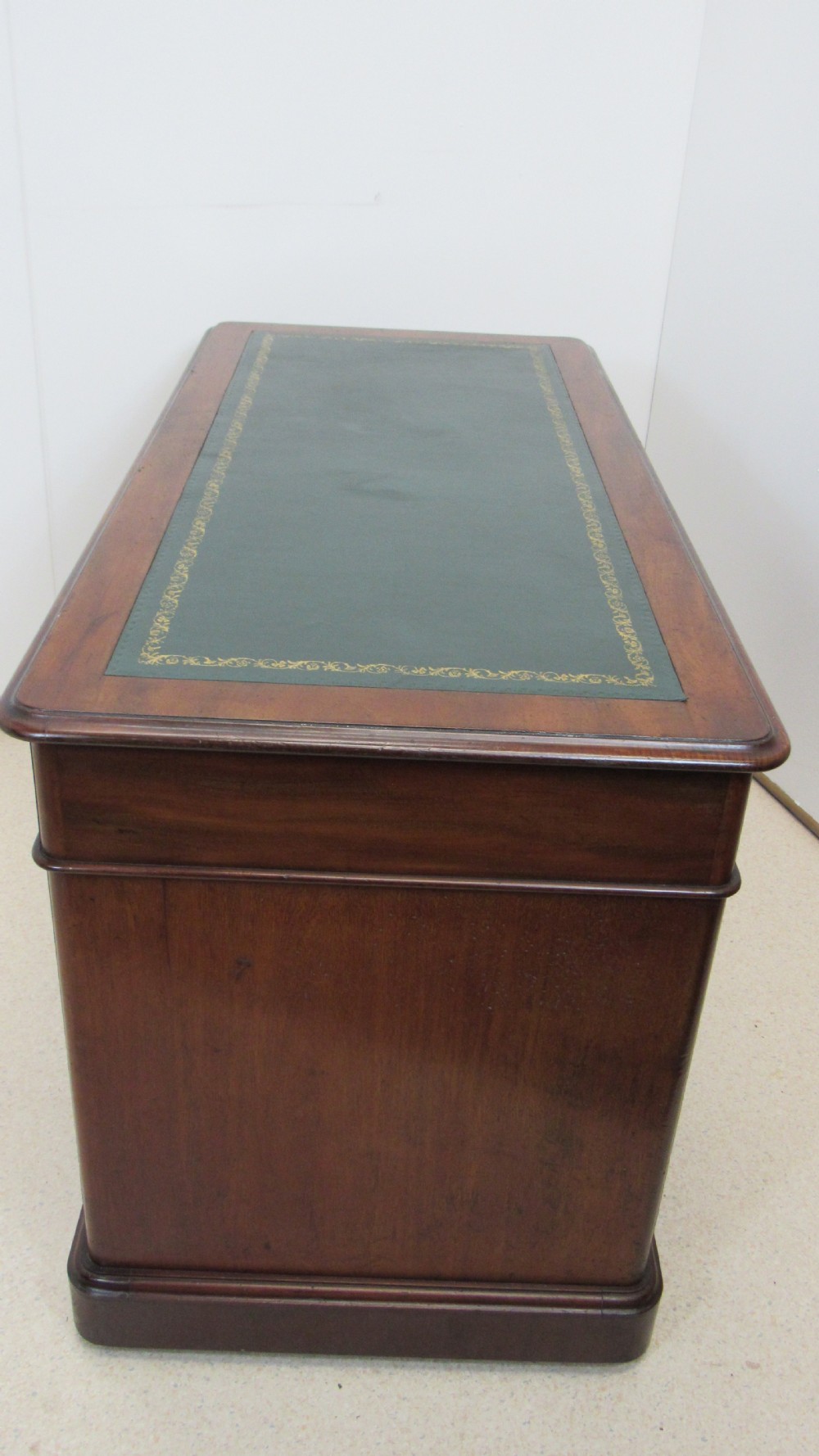 Mahogany Victorian desk  View XV