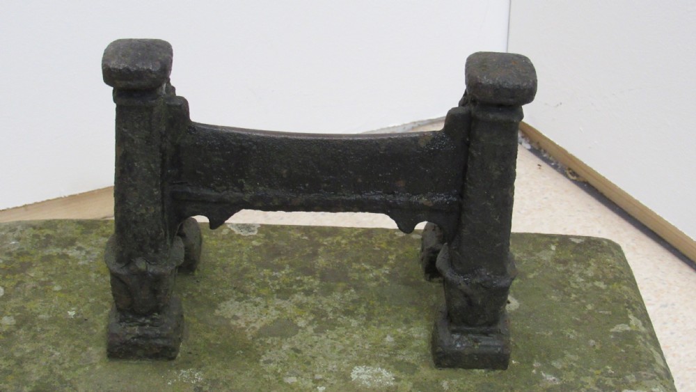 Early Victorian boot scrapper View II